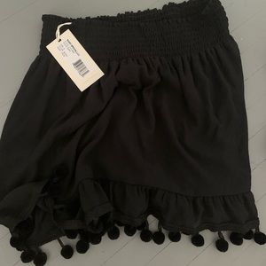 Ramy Brook Stevie Skirt BLACK NWT Small